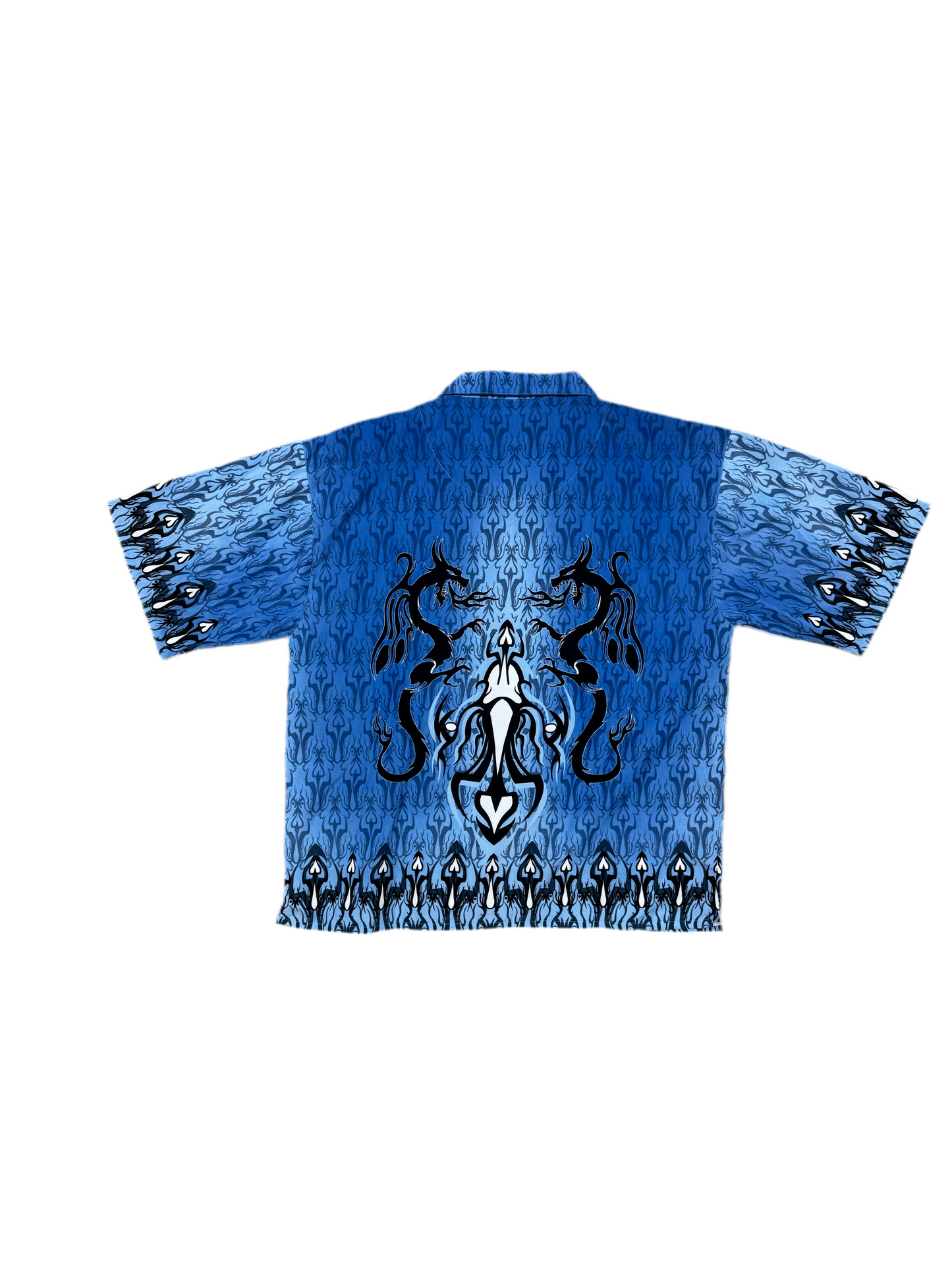 Y2K Dragon Button Up - 3XL