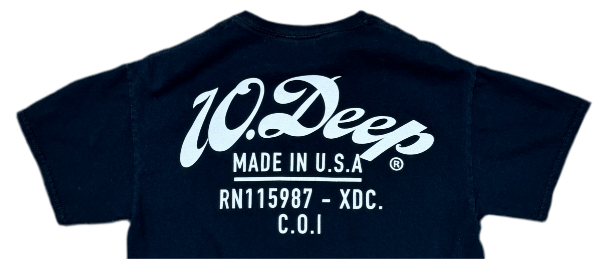 10 Deep Made In USA Shirt - Medium - ALL GOODS - ALL GOODS