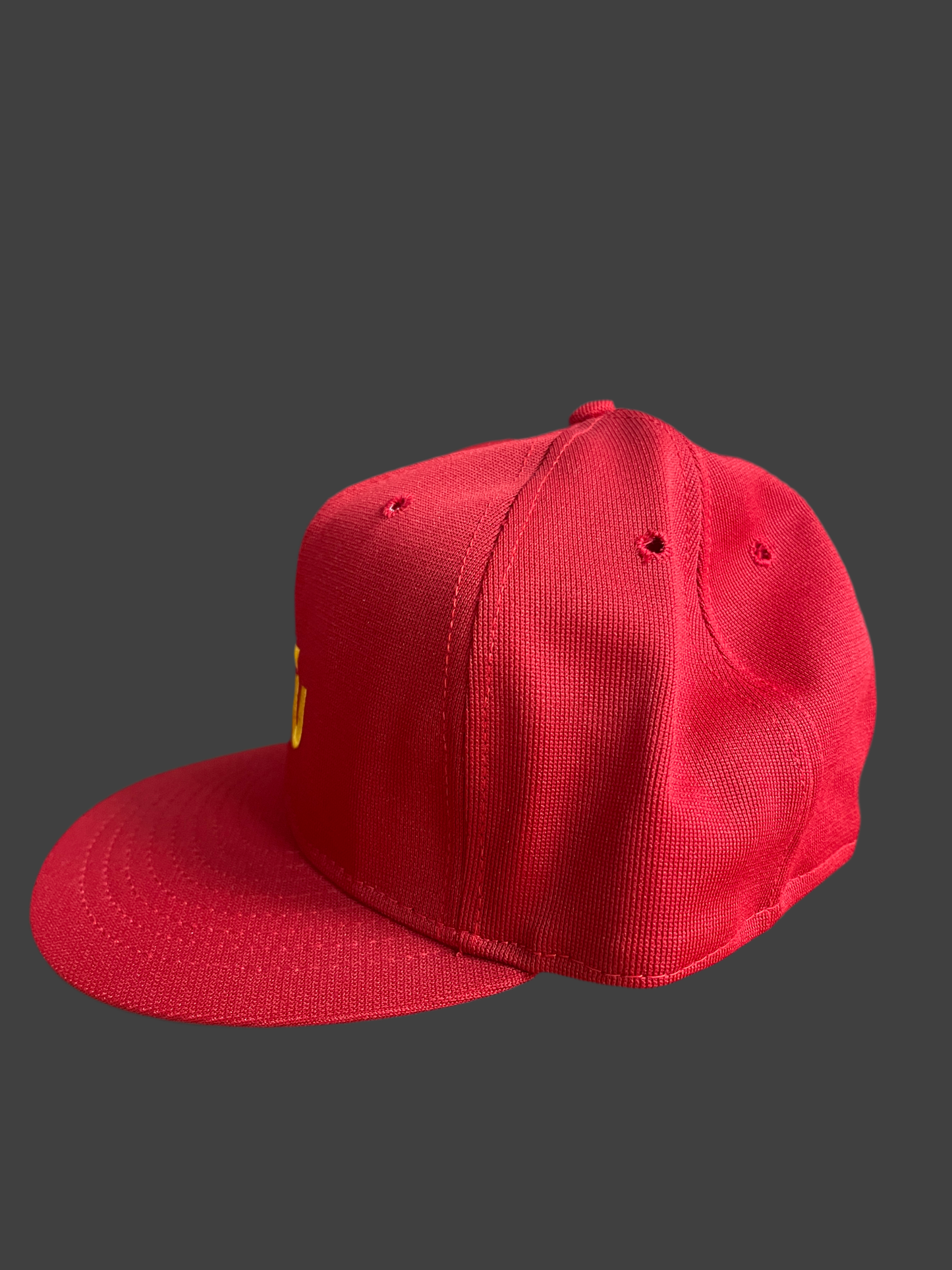 ISU Red Fitted Hat 7 1/8