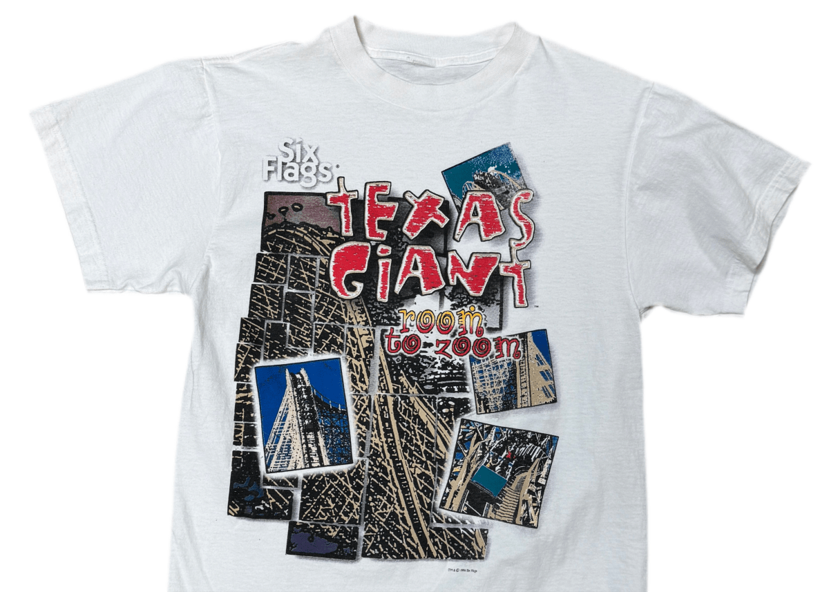 1996 Texas Giant Six Flags Shirt - Medium - ALL GOODS - ALL GOODS