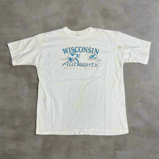 Vintage Wisconsin Badger State Shirt - Medium