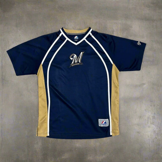 Milwaukee Brewers Jersey Shirt - Medium