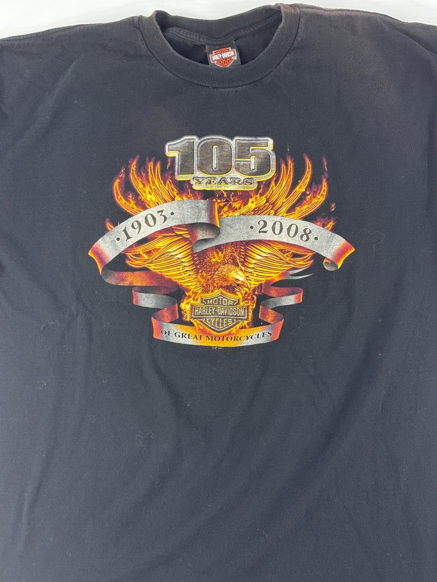 2008 105 Years Harley Davidson Shirt Size 3XL - ALL GOODS - ALL GOODS