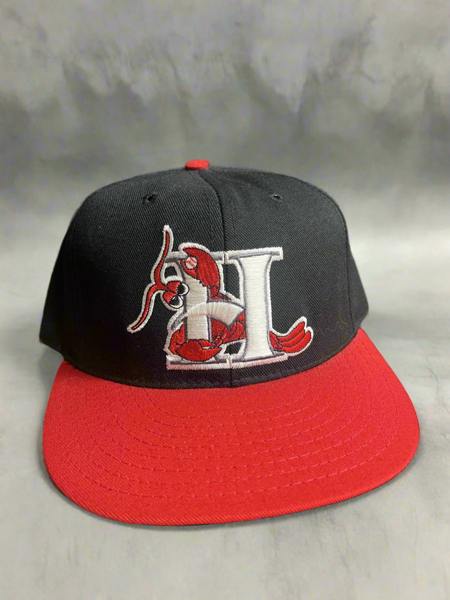 Hickory Crawdads Fitted Hat