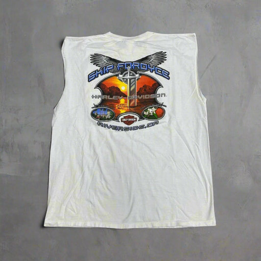 Harley Davidson California Sleeveless - 3XL