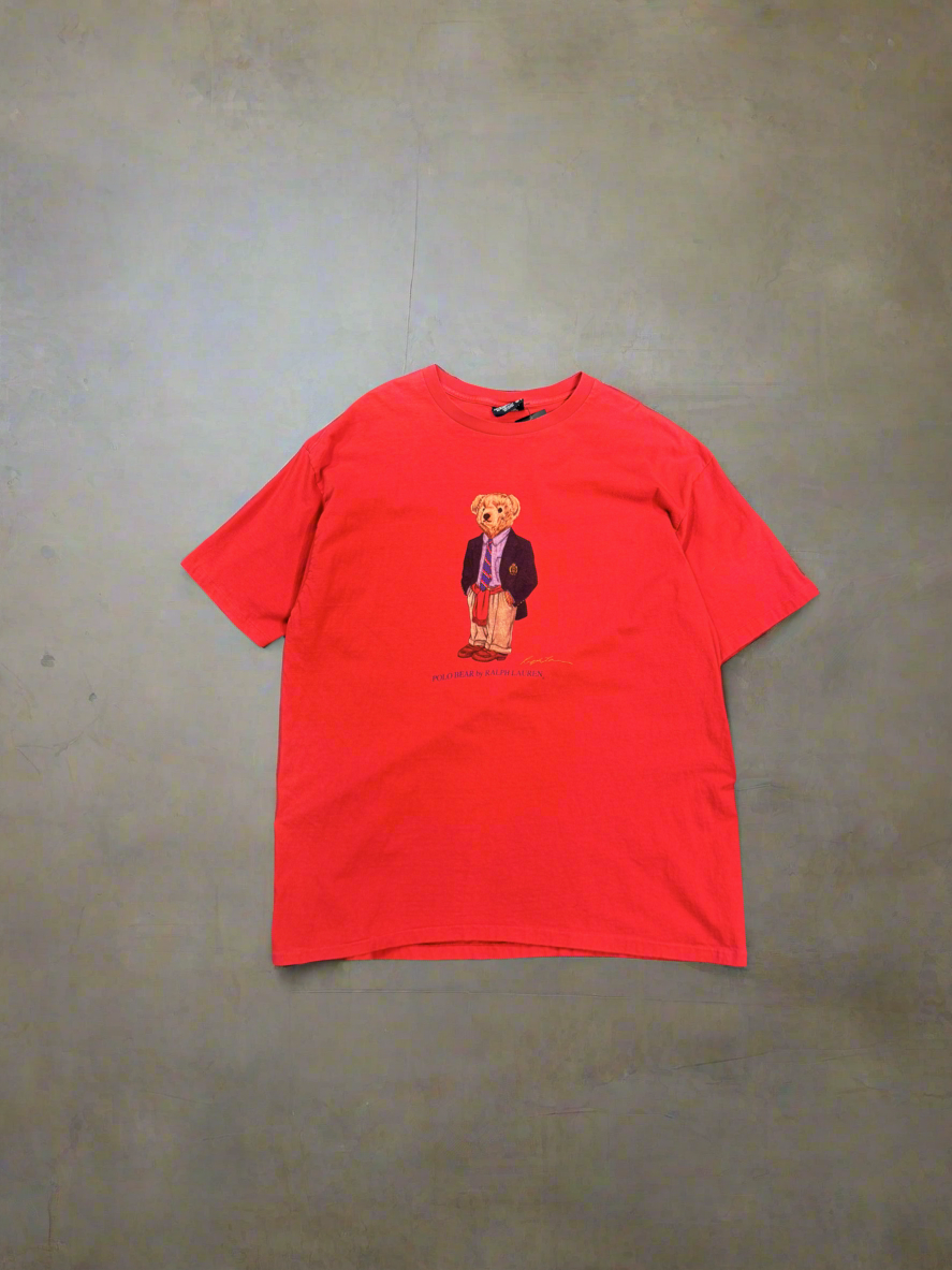 Y2K Polo Ralph Lauren Bear Shirt - XL