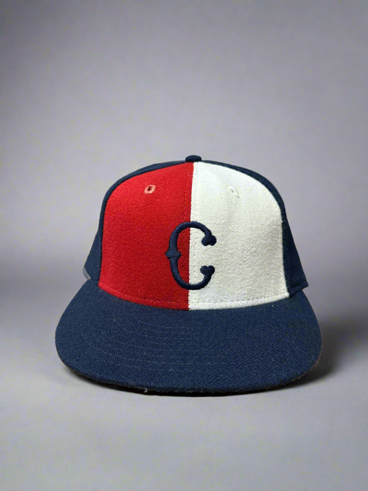 Cleveland Indians Fitted Hat Size 7/18 American Needle