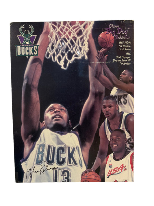 Glenn “Big Dog” Robinson Poster