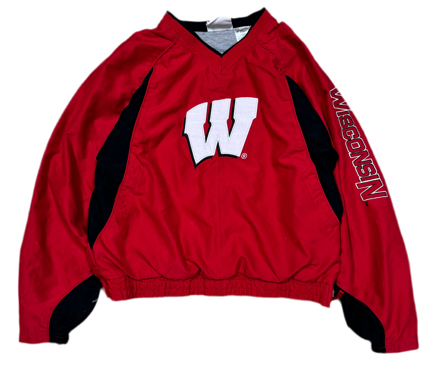 Y2K Wisconsin Badgers Windbreaker - Youth XL