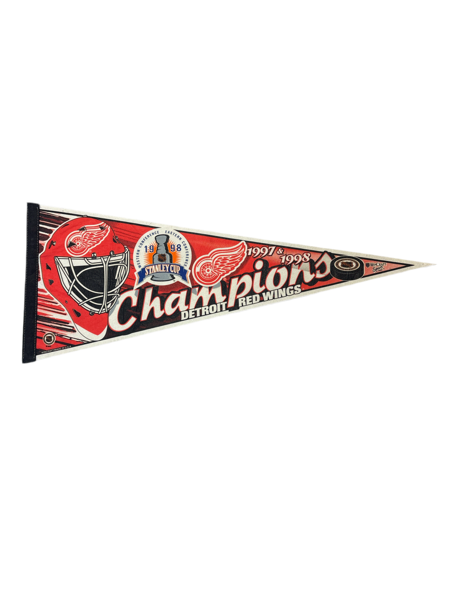 1997/98 Detroit Red Wings Stanley Cup Pennant