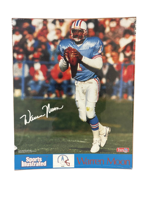 Warren Moon Sports Illustrated Poster