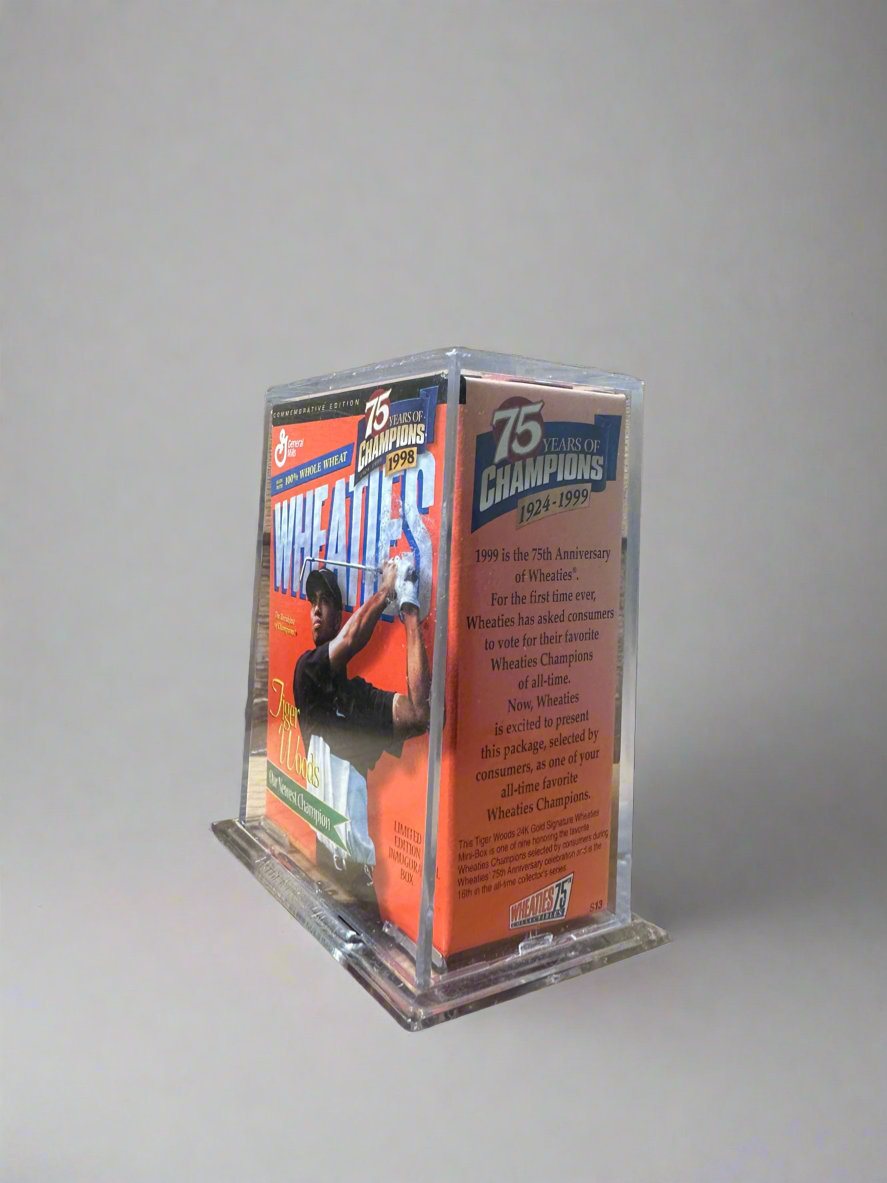 Tiger Woods Mini Wheaties Box