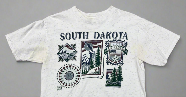 1991 South Dakota Shirt - Large