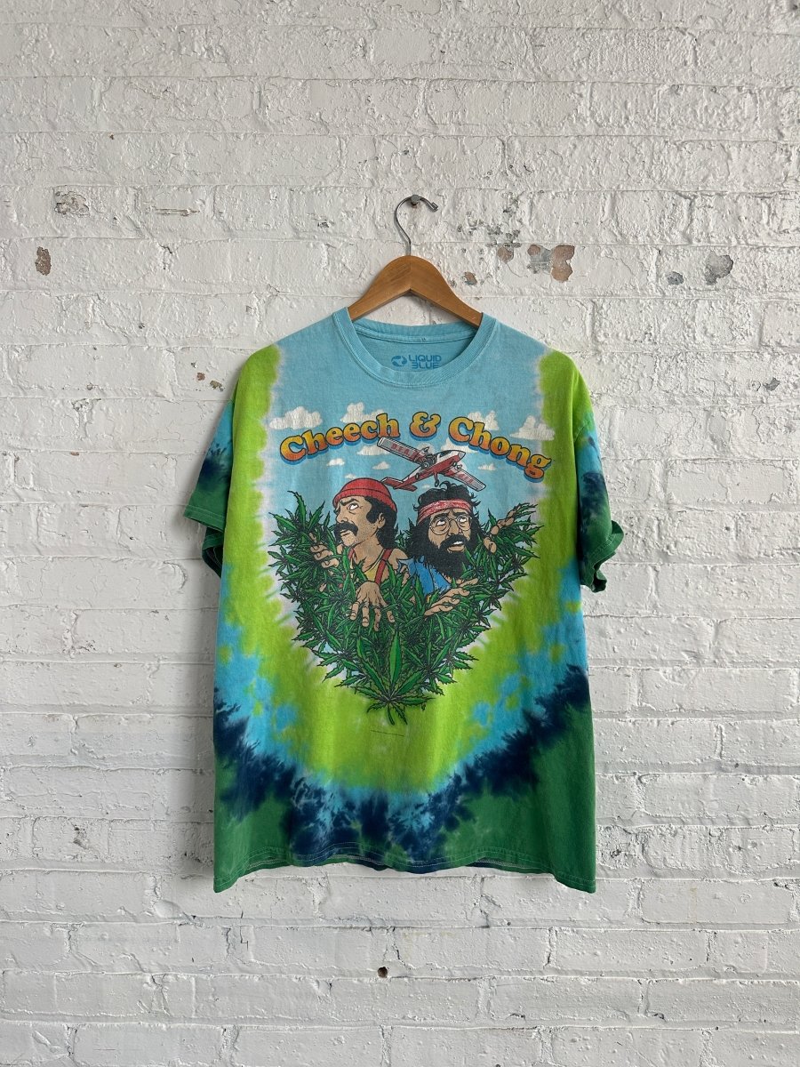 Cheech & Chong Liquid Blue 2013 T-Shirt - ALL GOODS - ALL GOODS