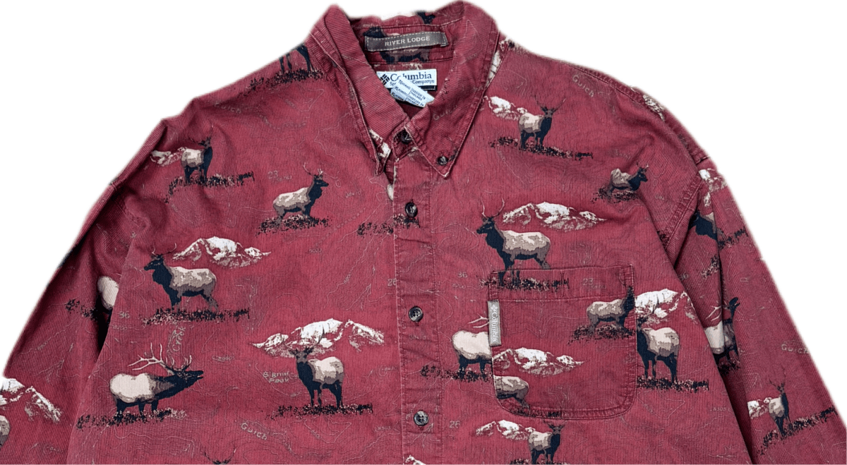 Columbia Elk Button Up - XL - ALL GOODS - ALL GOODS