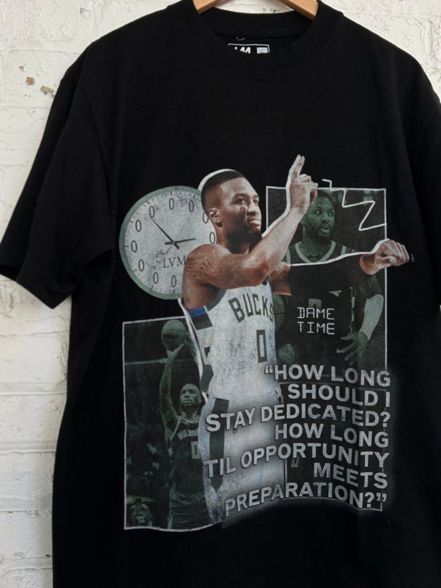 Dame Time T-Shirt Size Large - ALL GOODS - ALL GOODS