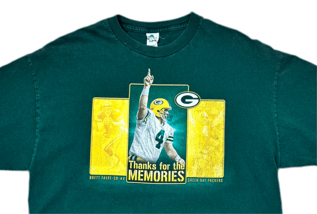 Green Bay Packers Brett Favre Shirt - XL - ALL GOODS - ALL GOODS