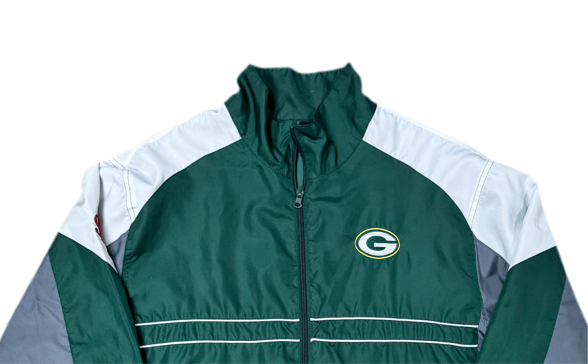 Green Bay Packers Windbreaker - XL - ALL GOODS - ALL GOODS