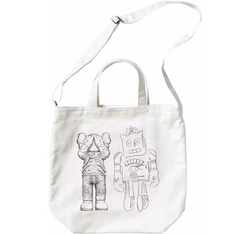 Kaws + Warhol 2 Way Tote Bag - ALL GOODS - ALL GOODS