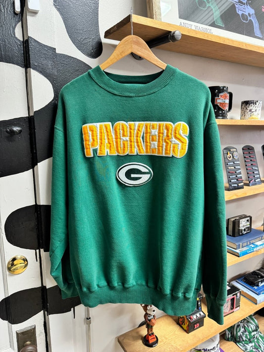 Majestic Green Bay Packers Crewneck - XL - ALL GOODS - ALL GOODS