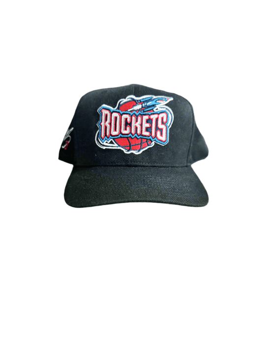 Mitchell & Ness Houston Rockets Fitted Hat - 7 3/8 - ALL GOODS - ALL GOODS