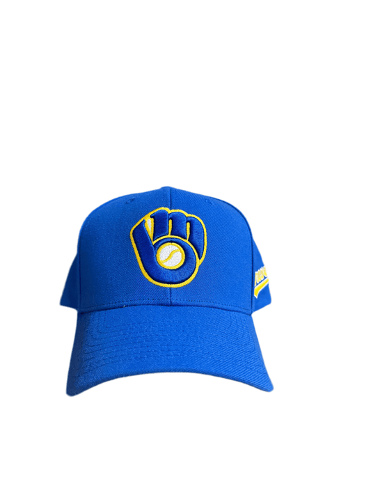 Mitchell & Ness Milwaukee Brewers Snapback - ALL GOODS - ALL GOODS