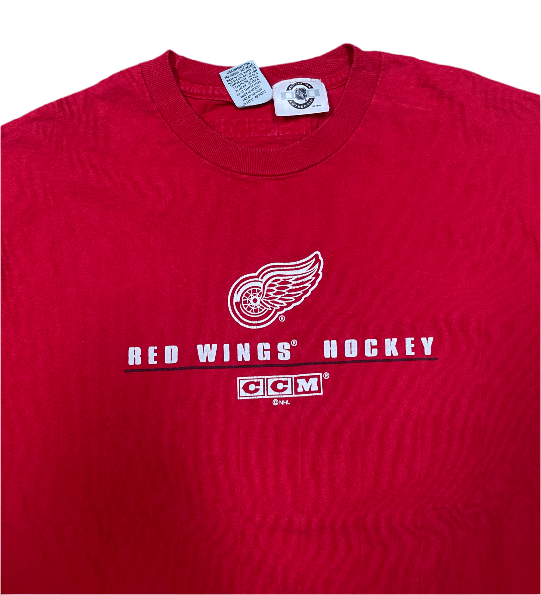 Red Wings Hockey CCM Shirt - Large - ALL GOODS - ALL GOODS