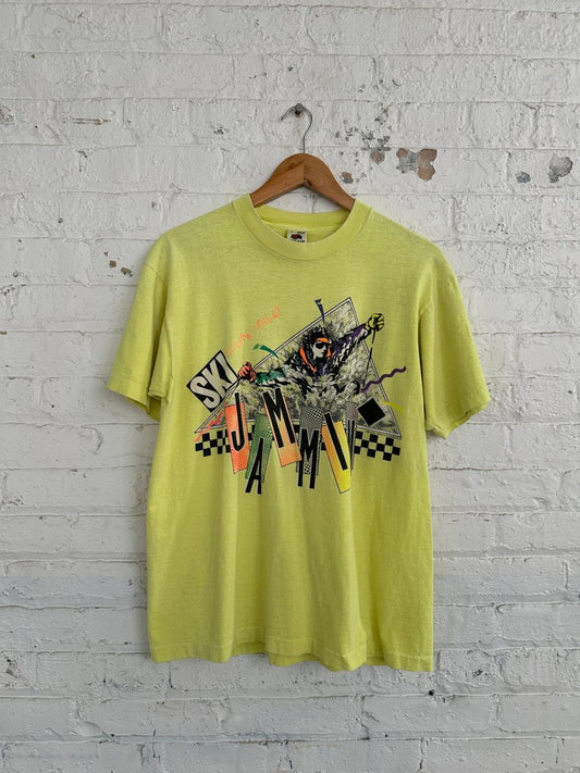 Sqliaw Valley Ski Jammin Shirt Size Large - ALL GOODS - ALL GOODS