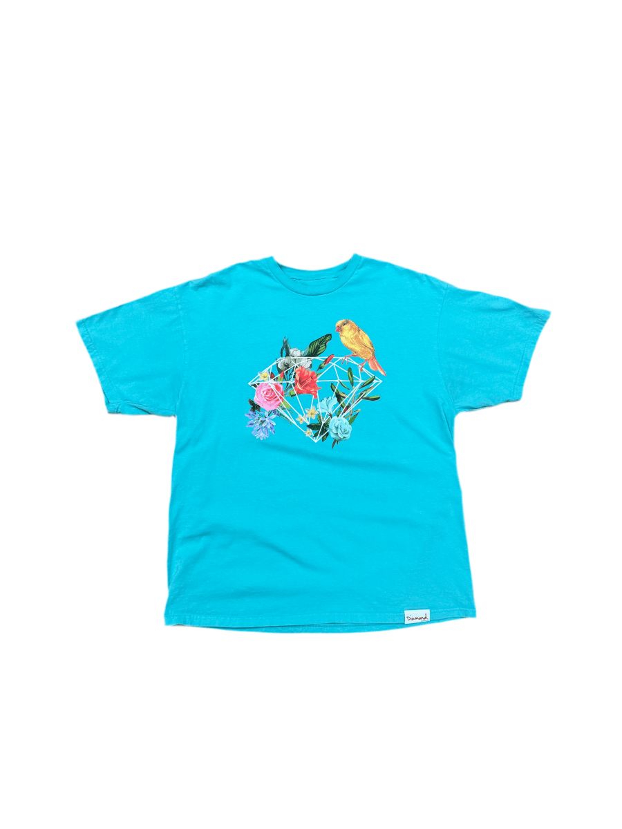 Tiffany Blue Diamond Supply Co. Bird Shirt - XL - ALL GOODS - ALL GOODS