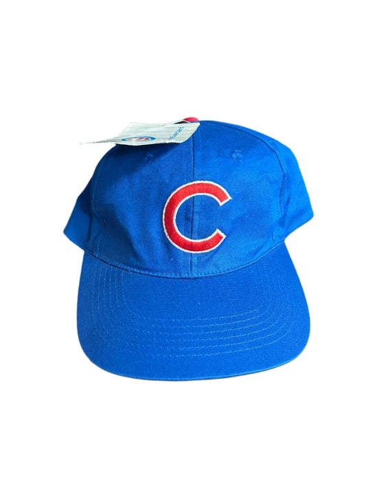 Vintage 90s Chicago Cubs Snapback Hat - ALL GOODS - ALL GOODS