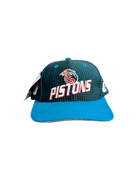 Vintage Logo Athletic Detroit Pistons SnapBack - ALL GOODS - ALL GOODS