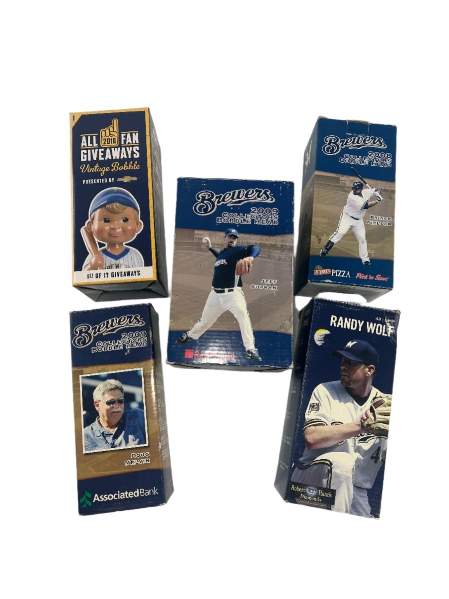 Vintage Milwaukee Brewers Bobblehead Collection - ALL GOODS - My Store