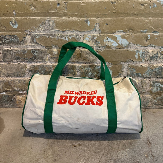 Vintage Milwaukee Bucks Small Duffle Bag - ALL GOODS - ALL GOODS