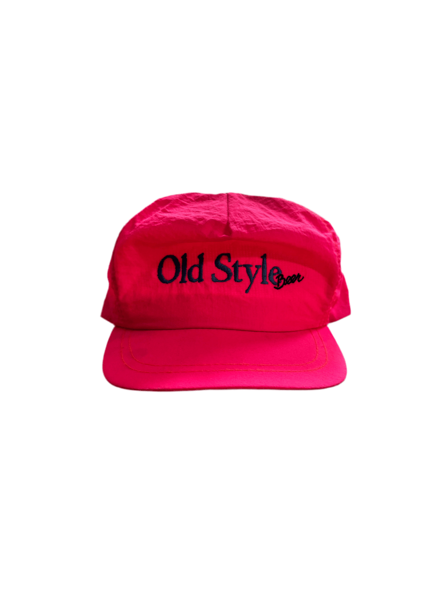 Vintage Pink Old Style Beer Strapback - ALL GOODS - ALL GOODS