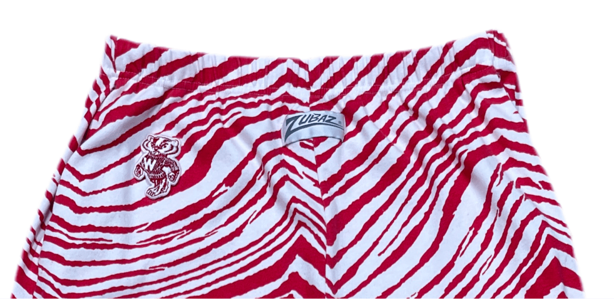 Vintage Wisconsin Badgers Zubaz Pants - Large - ALL GOODS - ALL GOODS