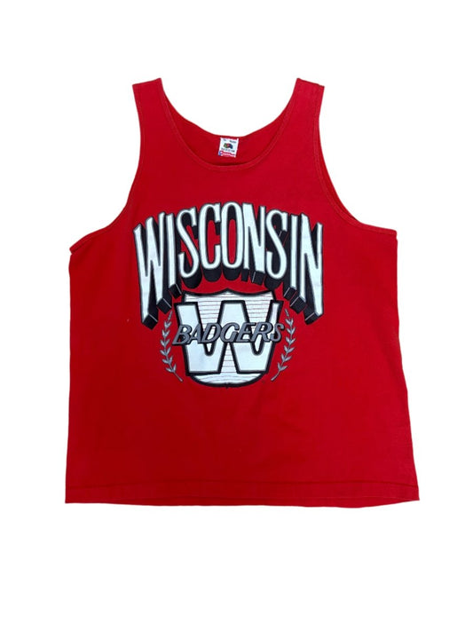 Wisconsin Badgers Tank Top Size XL - ALL GOODS - ALL GOODS