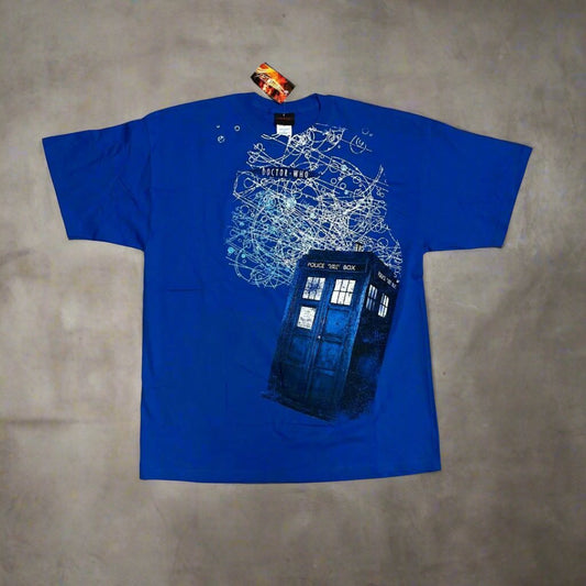 Y2K Doctor Who Shirt - XL - ALL GOODS - ALL GOODS